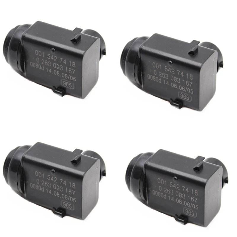 

New 4pcs Parking Distance PDC Sensor 0015427418 For Mercedes-Benz W203 W209 W210 W211 W220 W163 W168 W215 W 251 S203 C203