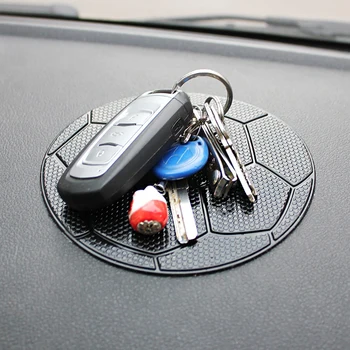 

Car Dashboard Sticky Pad Phone Holder Silicone Football Anti-Slip Mat Automobiles Interior Non-slip Cushion For GPS Car Doll Key