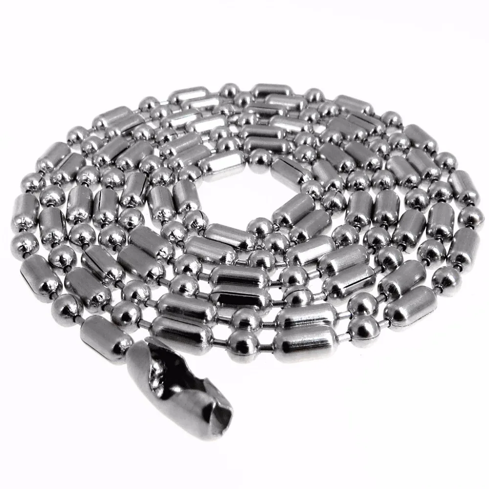 Men stainless steel Neclace bamboo chainin Choker Necklaces from