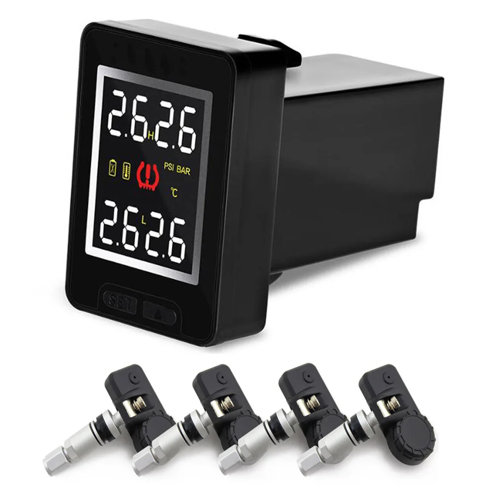 CarTPMSTirePressureMonitorSystemSensorWirelessExternalInternal