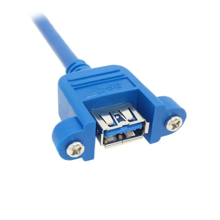 25 см 90 градусов правый угловой USB 3 0 A папа к женскому Удлинительный кабель с