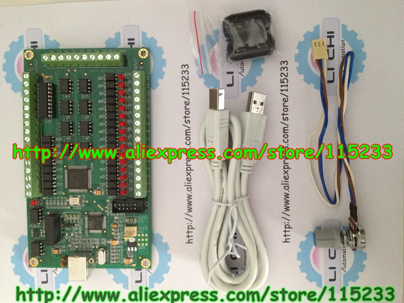 New 3 Axis MACH3 CNC USB 200KHz Breakout Board Interface Card for Routing Machine windows2000/xp/vista/7