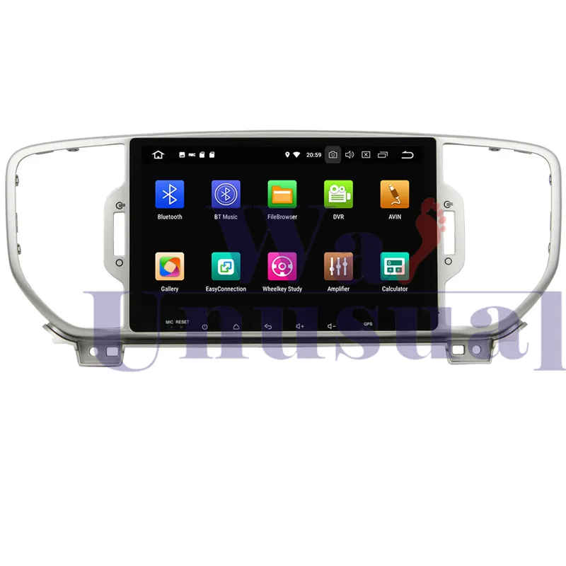 Автомагнитола wanобычно Восьмиядерный процессор Android 9 0 DVD GPS навигация для KIA Sportage