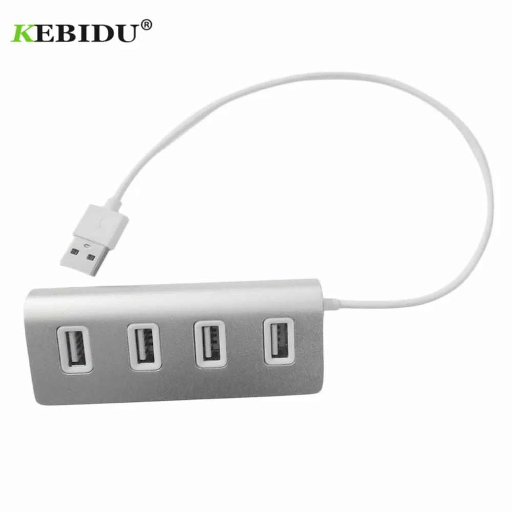 Kebidu usb хаб 4 портовый расширитель многопортовый конвертер порт высокоскоростной