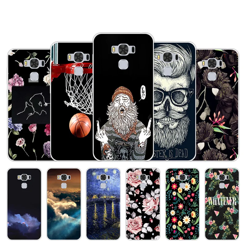 

for Asus Zenfone 3 Max ZC553KL Case Sketch Design Cover for Zenfone 3 Max 553KL Soft Silicone Coque for Zenfone 3 Zc553kl