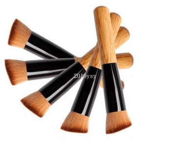 

100 Pcs multi-fungsi kuas MakeUp profesional, Bubuk Concealer memerah Foundation Make up sikat Set kayu Kabuki untuk MakeUp