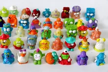 O for U 20Pcs/lot Action Figures Toys Anime Moose Trash Pack Dolls Kids Playing Garbage Mini Doll Christmas Gift Free Shipping