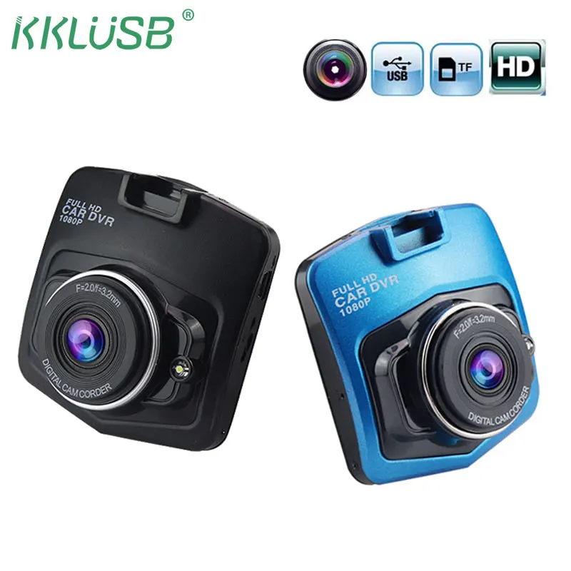 Мини Автомобильная dvr камера Dashcam GT300 видеокамера Full HD 1080P видео регистратор