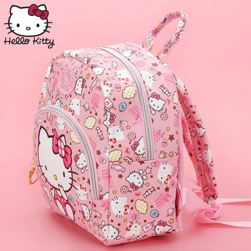 Hello kitty/Модная Детская сумка с рисунком из мультфильма; розовый KT рюкзак для девочек; школьный рюкзак для маленьких девочек; подарки на день рождения; хорошее качество; плюш