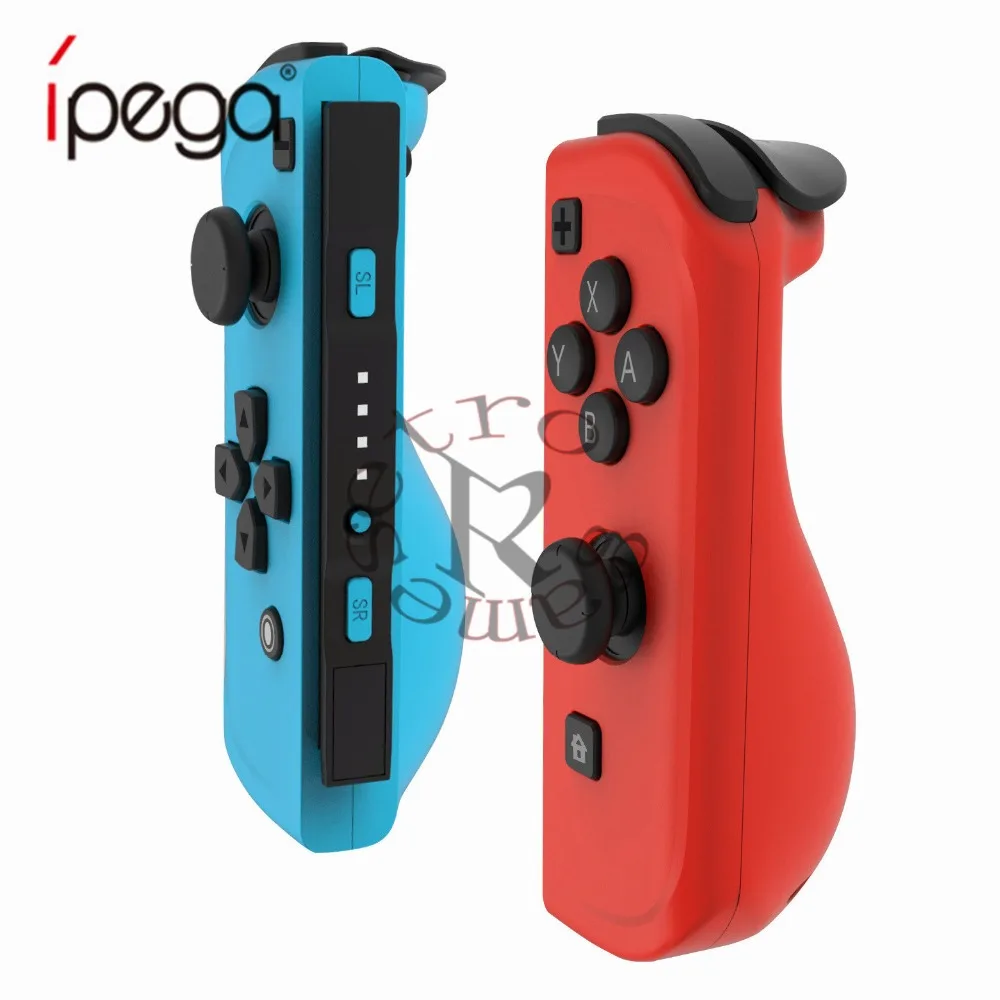 Беспроводная Bluetooth для Nintend Switch Joy-Con(L/R)-неоновый красный/неоновый синий, Joy Con игровые контроллеры совместим с для NS