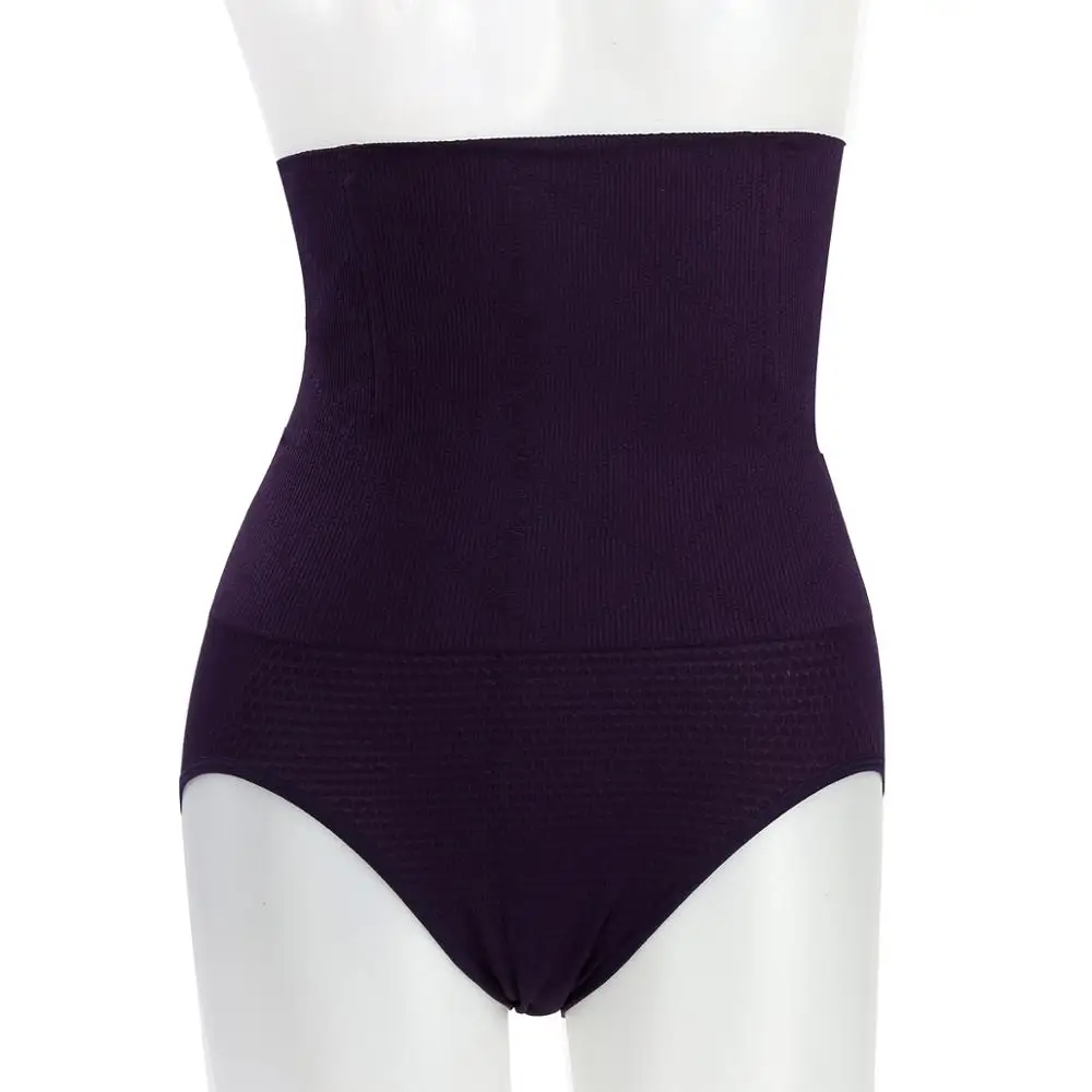 

Plus Size Women Shapewear Black/Skin/Purple Control Panty High Quality Soft Breathable Underwear Slim Waist Training Shaperwear