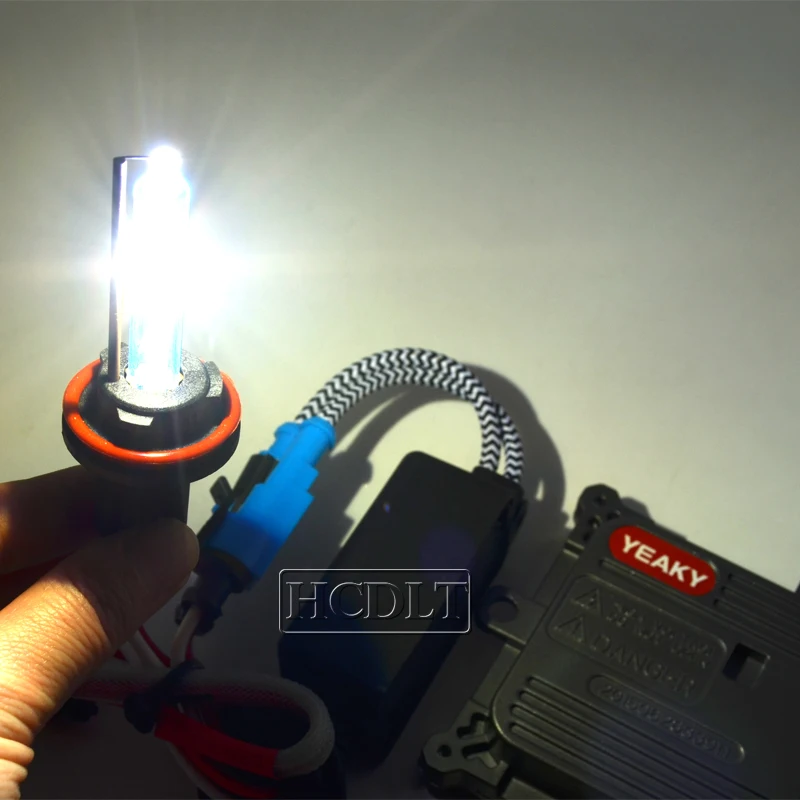 HCDLT Ultra Bright 45W 5500K Yeaky Bulb HID Kit Xenon H1 H11 HB3 9006 HB4 9006 H7 Car Light Xenon Yeaky Fast Bright Ballast Kit (3)