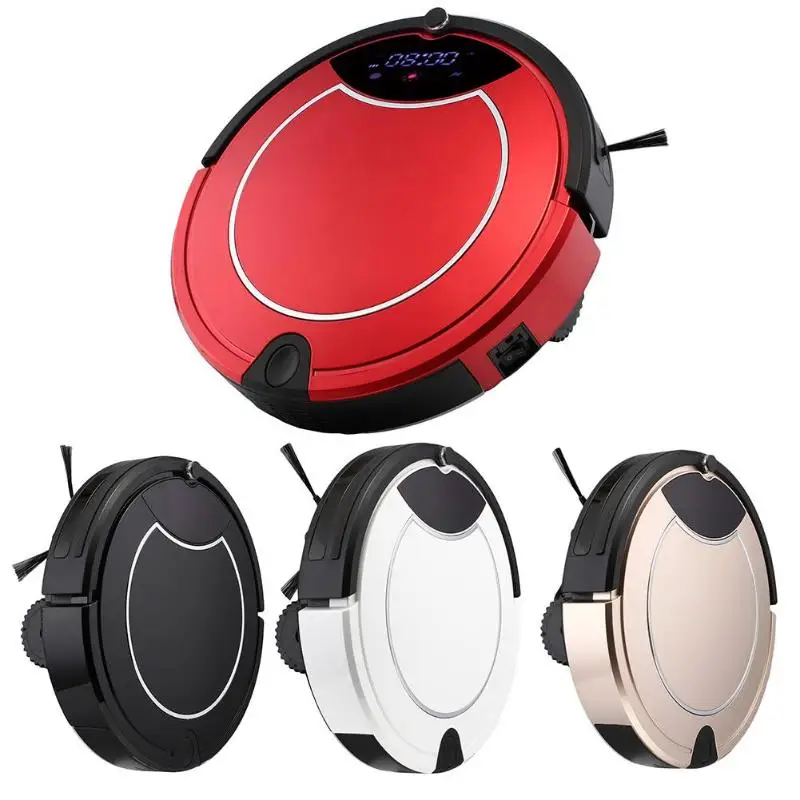 

Round shape TC-450 Home Smart Automatic Vacuum Cleaner Anti falling Self Charging Floor Dust Cleaning Sweeping Robot