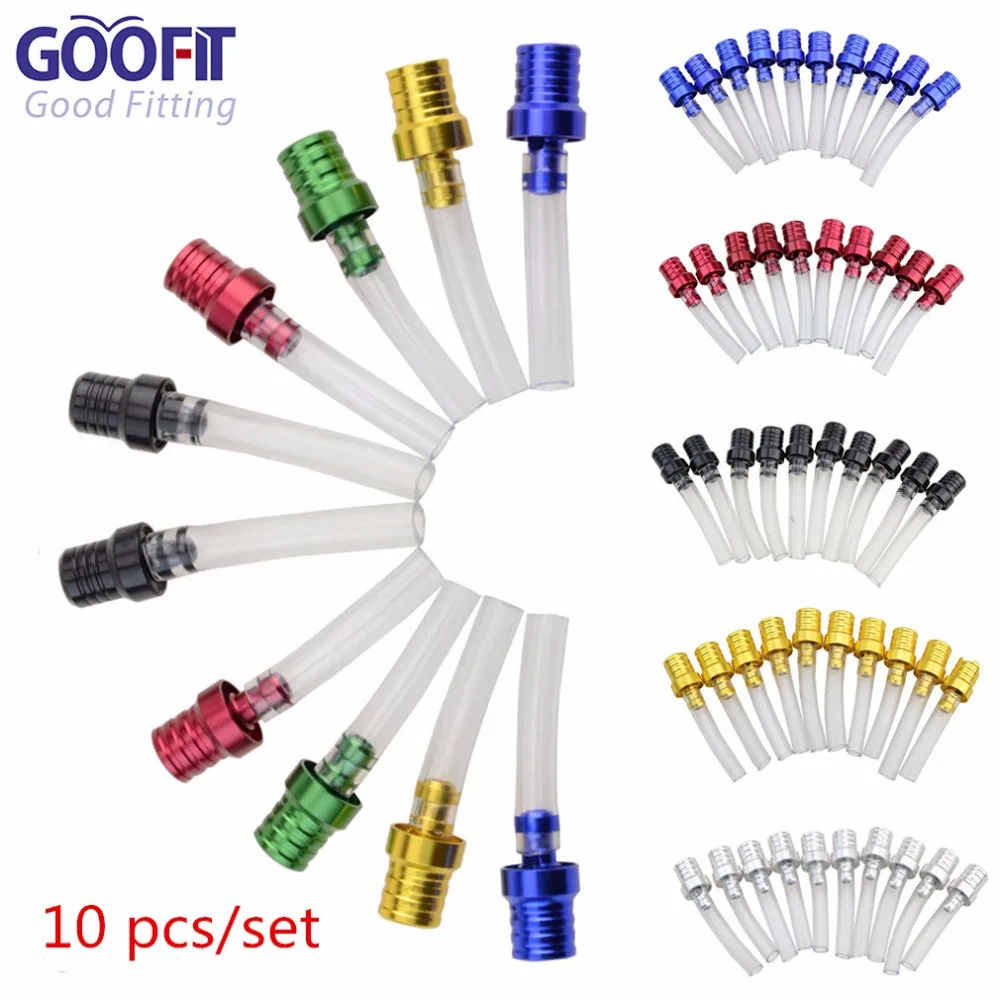 

GOOFIT Fuel Tank Air Vent Gas Cap Oil Vent Hose Tube for Motorcycle ATV Dirt Pit Bike SSR Pack Of 10pcs E034-335