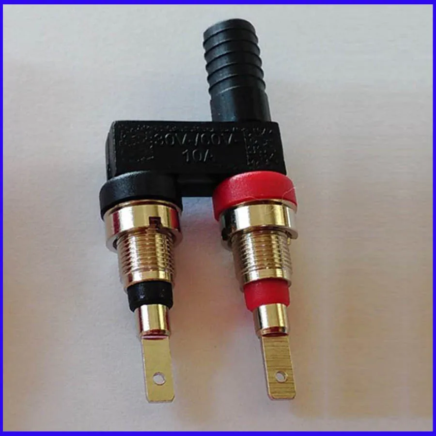 250set=750pcs 2mm Copper Panel Mount Banana Jack Socket & 2mm Short