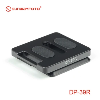 

SUNWAYFOTO DP-39 Tripod Head Quick Release Plate for DSLR Camera Tripod Head Professional Aluminum Monopod Quick Release Plate