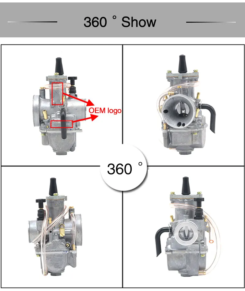 ZS Racing OKO KOSO PWK Keihi 21 24 26 28 30 32 34 гоночный карбюратор для скутера JOG DIO DT100 с мощностью струи посылка