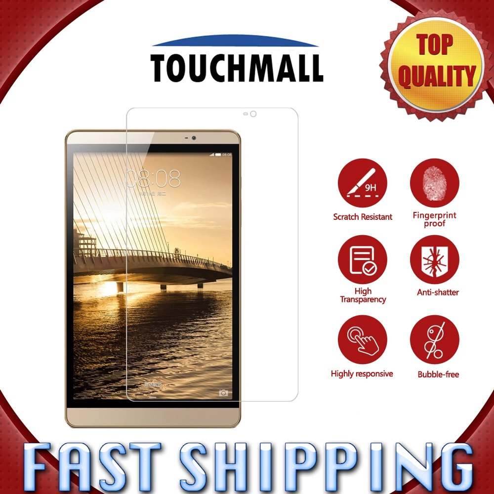 

Tempered Glass For HuaWei Mediapad M2 8.0 M2-801 M2-801L M2-801w M2-803 M2-803L M2-802 Screen Protective Film Ultra Clear