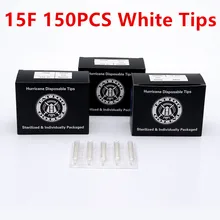 150 шт 15FT одноразовые татуировки Советы стерильные Ассорти пластиковые наконечники для татуировки насадки трубки для татуировки машины