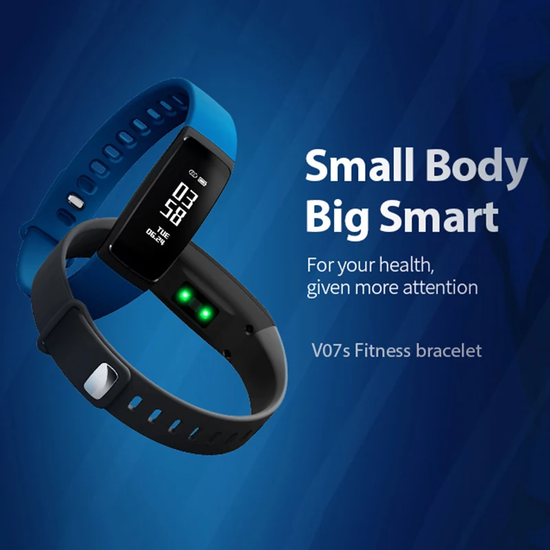 

DOITOP Sport Countdown Move Track BT Smart Bracelet Wristband Sleep Blood Pressure Heart Rate Monitor Fitness Tracker Smartband