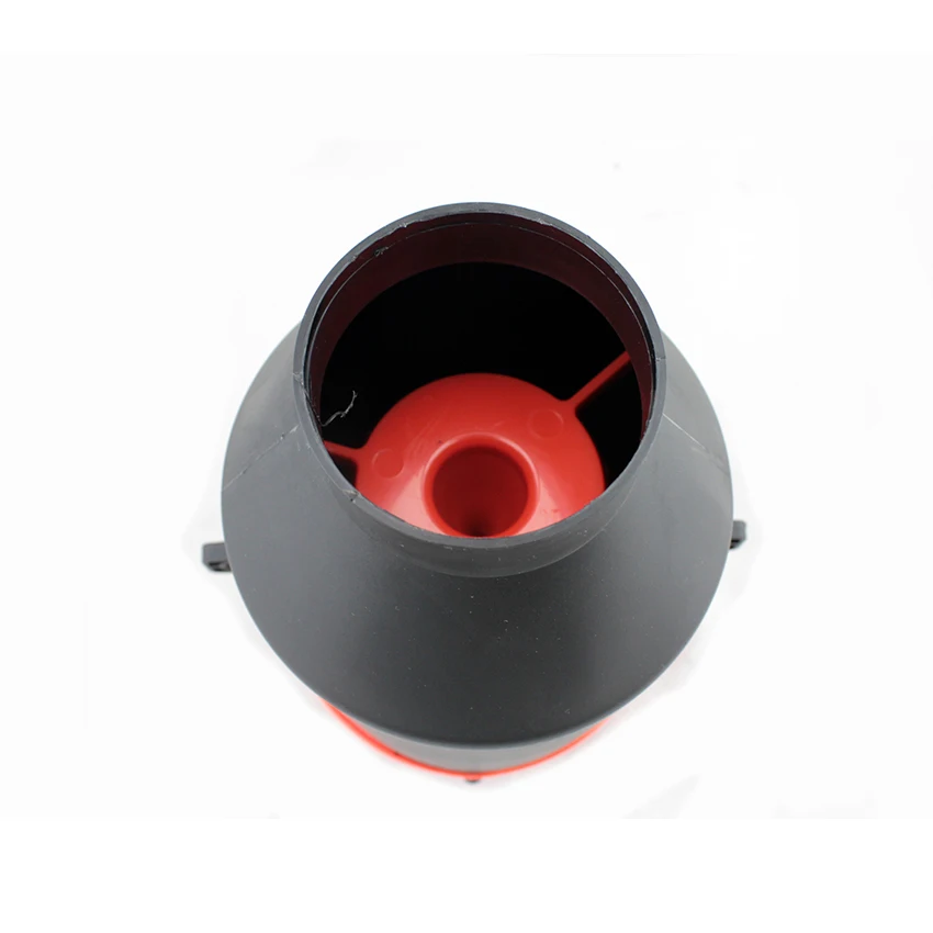 Kit di flusso di potenza per tubo in alluminio per aspirazione aria auto da corsa universale per auto blu