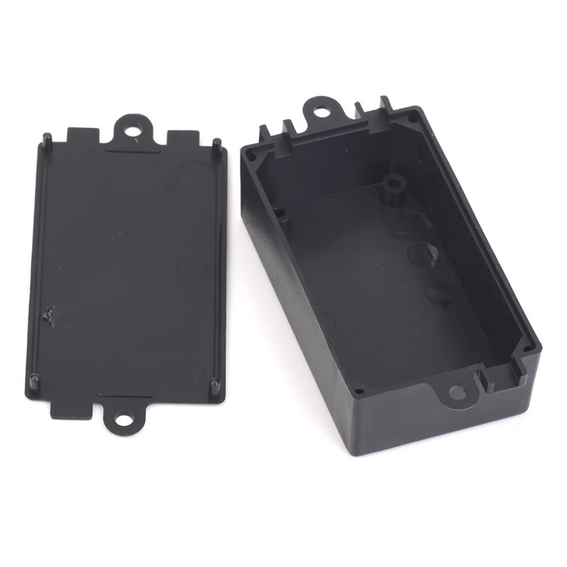 65 X 38 X 22 mm In Plastic Terminal Box For Circuit Board Black                                                               #8
