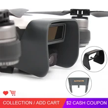 Антибликовая Защитная крышка для камеры DJI Spark солнцезащитный