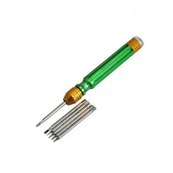 

6 in 1 Multi-Function Magnetic Precision Screwdriver Set for Mobile Phone Electronics Repair Opening Tools