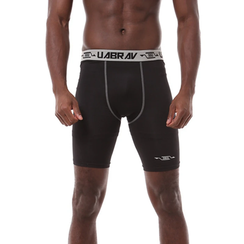 S XXL shorts skinny Short Men Slim Fitted compression Active shorts