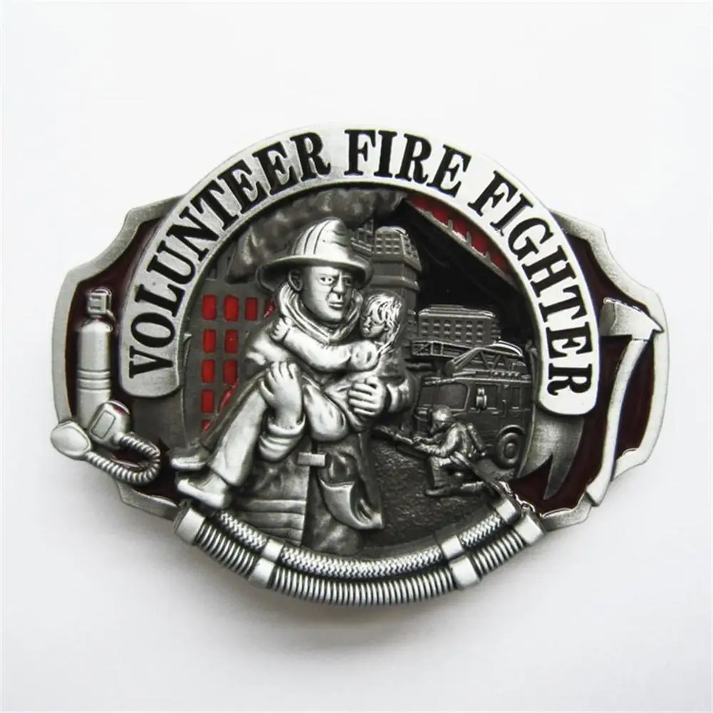 

Jeansfriend New Hero Volunteer Fire Fighter Belt Buckle also Stock in US