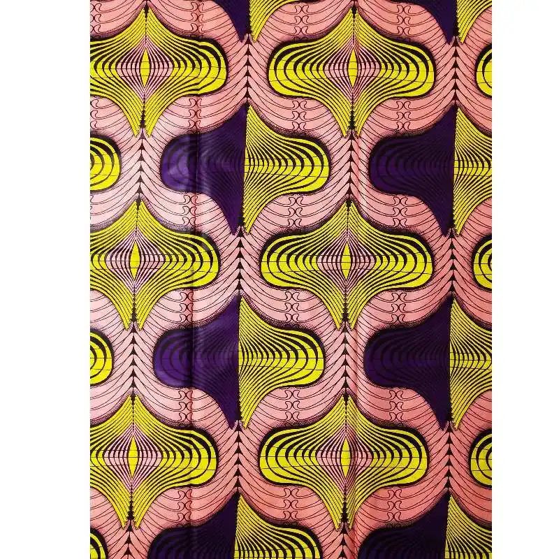 Акция Африканский Печатный настоящий воск гарантированный высокое качество Пейдж голландский воск 6 ярдов африканская Анкара швейная ткань