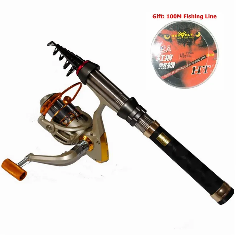Olta Takimlari الصيد مجموعة قضيب كومبو و بكرة كامل عدة Pesca مع الصيد الغزل بكرة والعتاد القطب مجموعة مع خيط صنارة الصيد