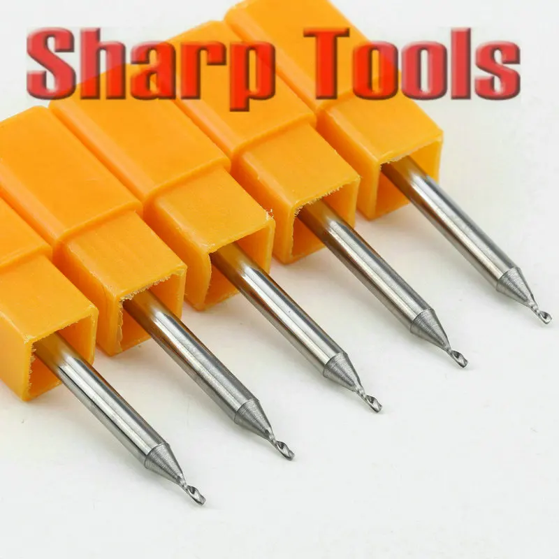 single flute carbide milling cutter cnc bits router cutter set_1