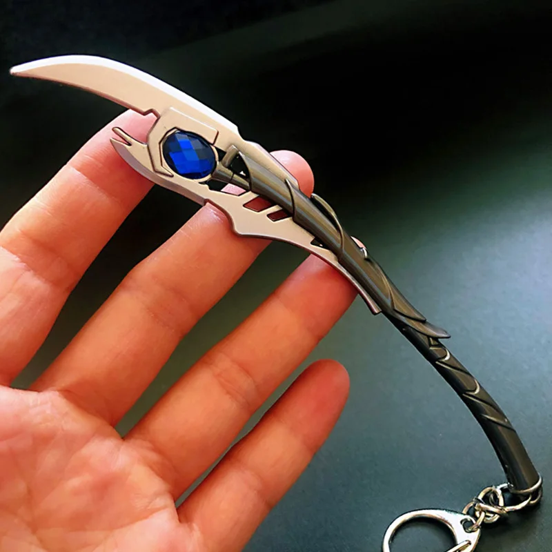 

Avengers Infinity War Scepter Of Loki Metal Auto Keychain Key Ring Pendant Toy Gift for Adult Children