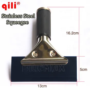 

Qili QH-03-01 Rubber stainless steel scraper vinyl wrap tool color chang film install squeegee tool