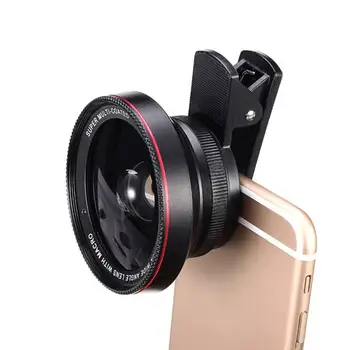 

Bakeey LIEQI LQ-025 2-In-1 Lens Kit 0.6X Wide Angle+15X Macro Camera Lens With Universal Clip For Phone for Xiaomi Camera Module