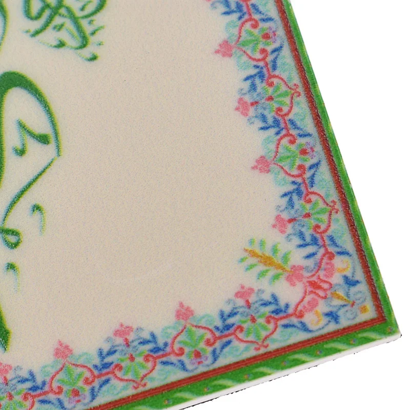 Письмо Печатный магнит на холодильник ислам поздравления холодильник магнитная наклейка DIY украшения для кухни