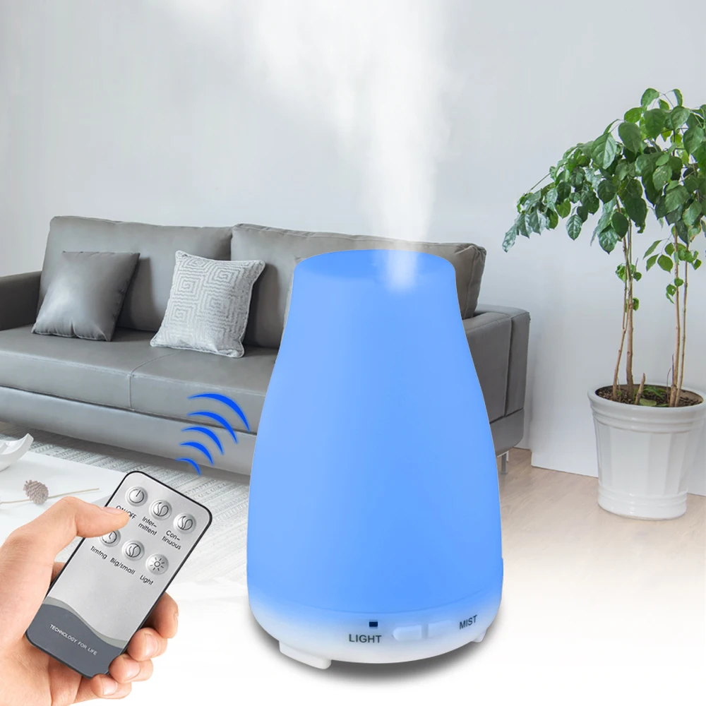 Продажа Аромат эфирные масла диффузор ультразвуковой увлажнитель воздуха ароматерапия Прохладный тумана fogger 200 MLfor офис и ребенок