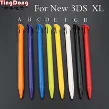 TingDong, 8 шт./лот, многоцветная пластиковая ручка для сенсорного экрана, стилус, портативная ручка, карандаш, набор для сенсорных ручек, для новых моделей, для Kind, 3DS, XL, LL