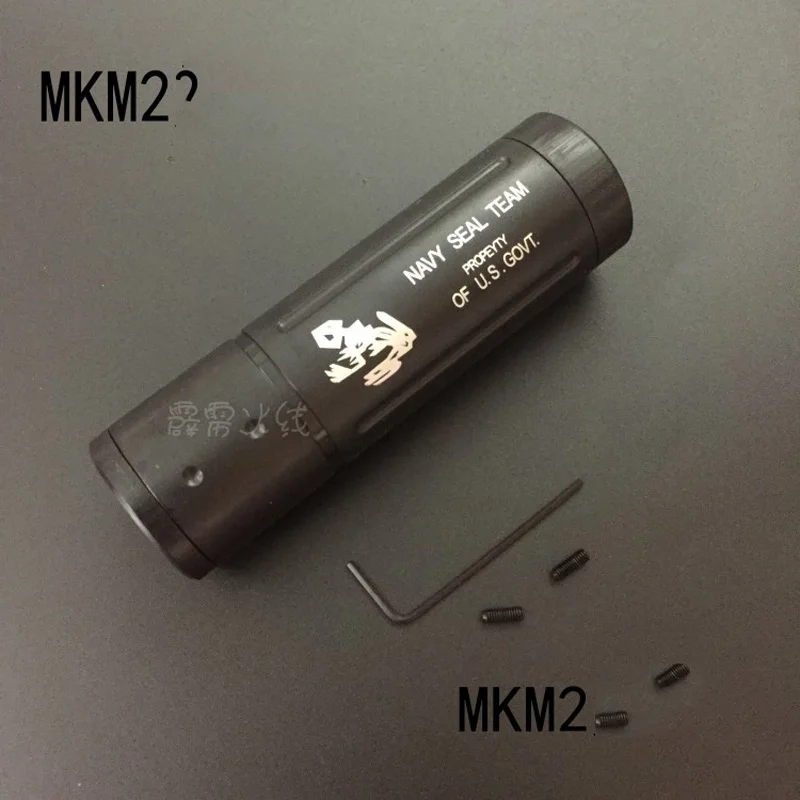 PB игривая сумка игрушечный пистолет нейлон MKM 2 сцепление Тактический/глушитель аксессуары - Цвет: 1pcsBLACK