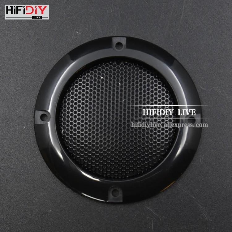 HIFIDIY металлические железные проволочные решетки 2,5 ''2 дюйма, сетчатая Крышка для динамика, Высококачественная Автомобильная домашняя сетка, корпус динамика с пластиковой рамкой