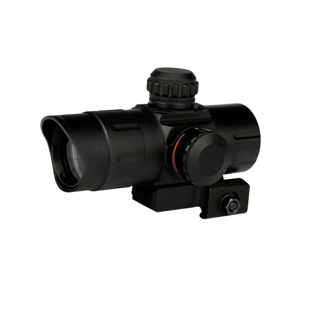 

Hunting Red Green Dots Sight 1X40 Tactical Air soft Rifle Gun Red Dot Scopes Riflescope w/ QD quick release Mount