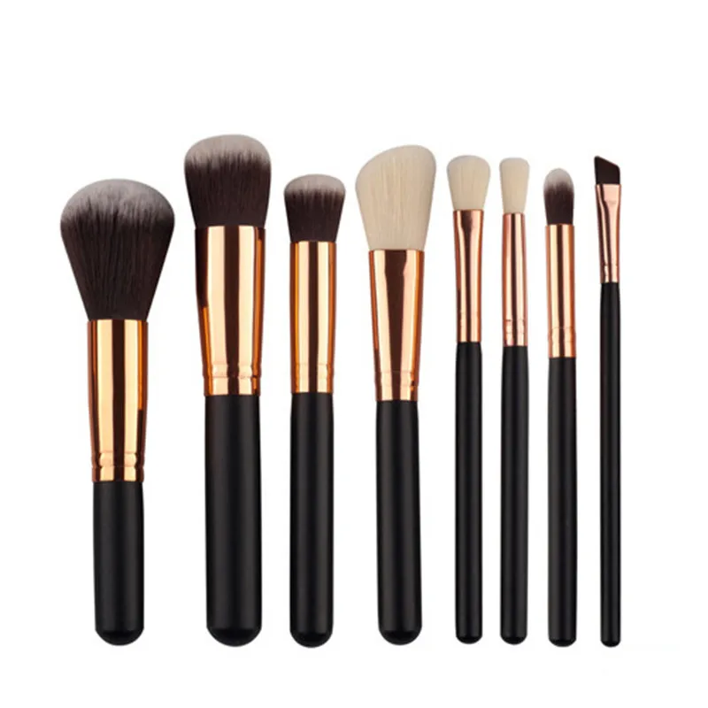 8 pcs mini Makeup Brushes Set Powder Foundation Makeup Brush Tools Kit for Beauty Contour brush