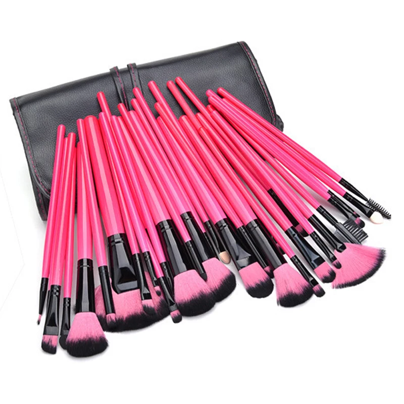 2016 New Brand Makeup Brushes 32pcs Portable Soft Cosmetic Foundation