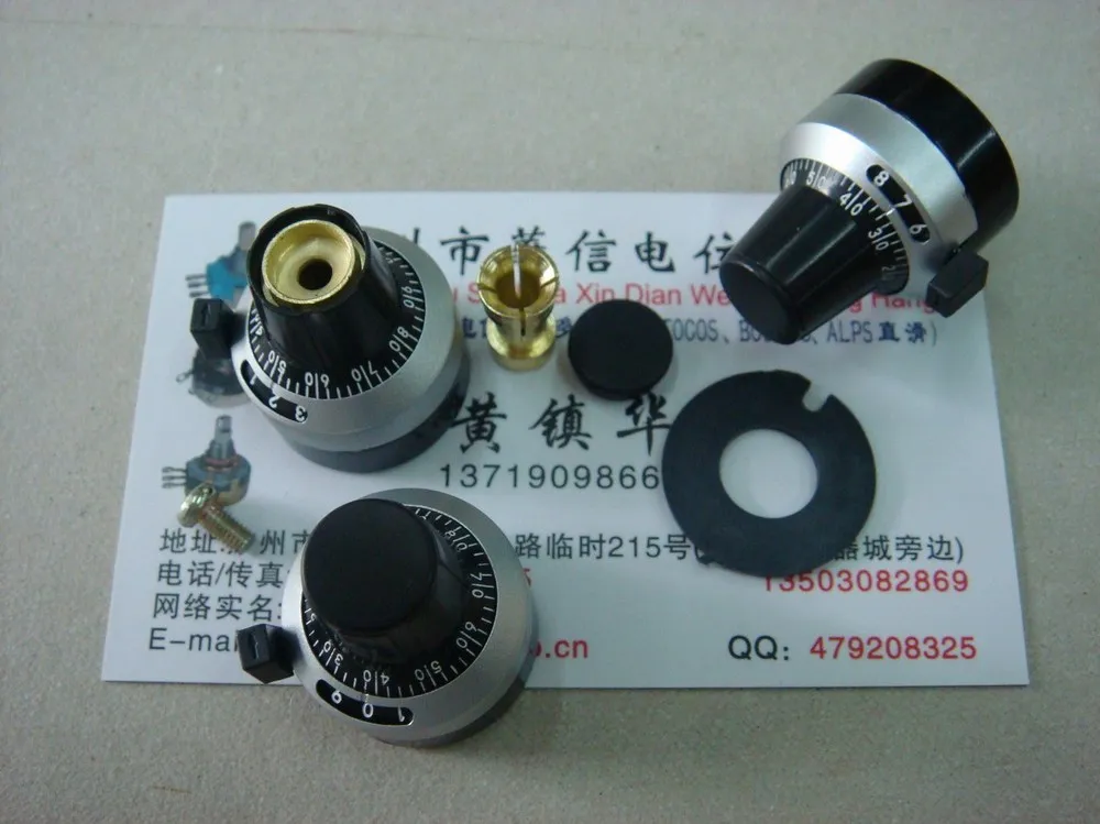 New original 100 Digital multi turn potentiometer knob cap SZXN 4
