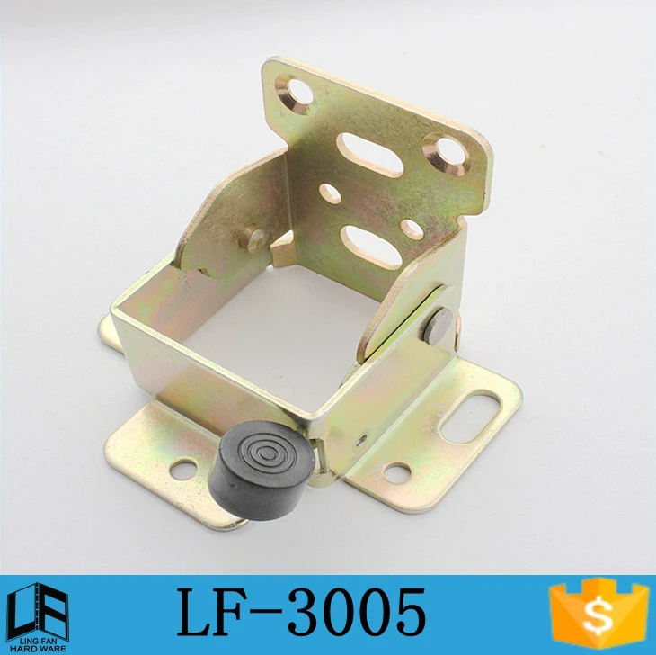 2016 furniture feet foldable support bracket, 90 degree self lock