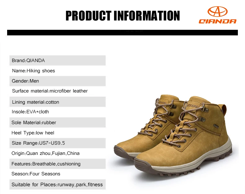 mountain hiking shoes