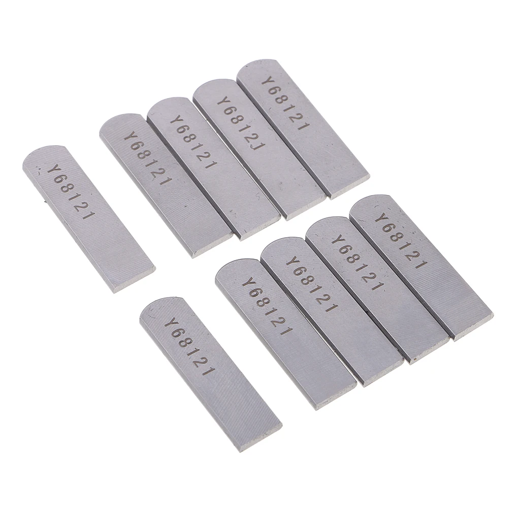 10Pcs Industrial Sewing Machine Overlock Knife Blade for Singer 14CG744 14CG754 14SH644 14SH654 14U555