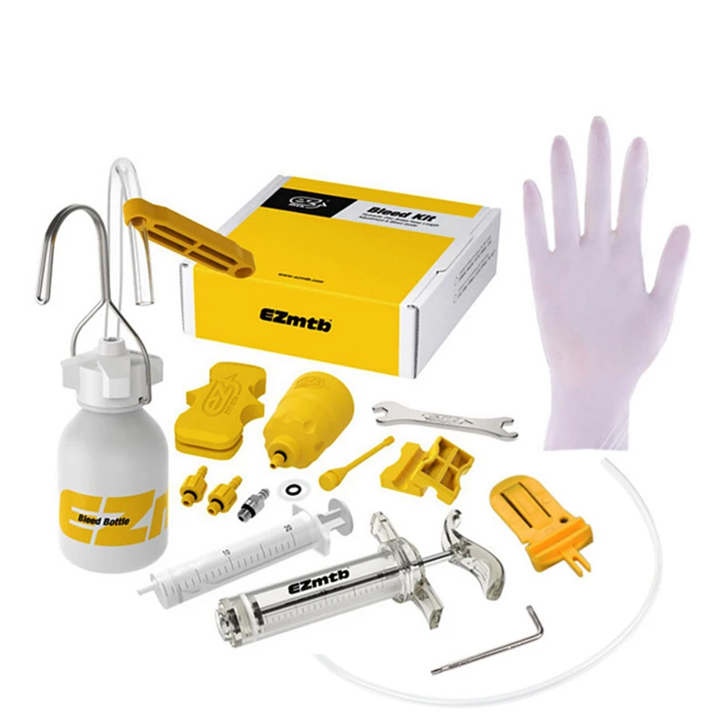 

Bicycle Hydraulic Disc Brake Mineral Oil Filling Change Kit Brake Repair Tool