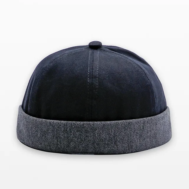 Fashion Miki Caps Men Fisherman Beanies Cotton Round Hat Autumn Spring